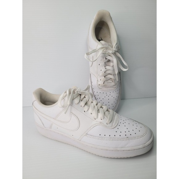 Nike Other - Nike Court Vision‎ Low Mens 9 White CD5434-100 Classic Basketball Sneakers